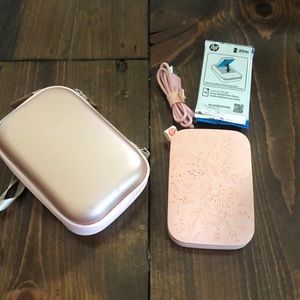 HP Sprocket with case and film